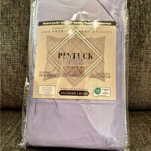 Lavender Pillow Sham Set